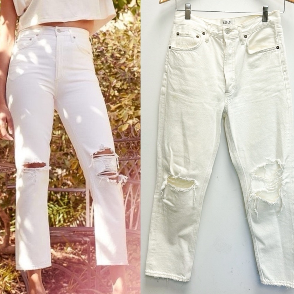 AGolde Riley distressed jeans